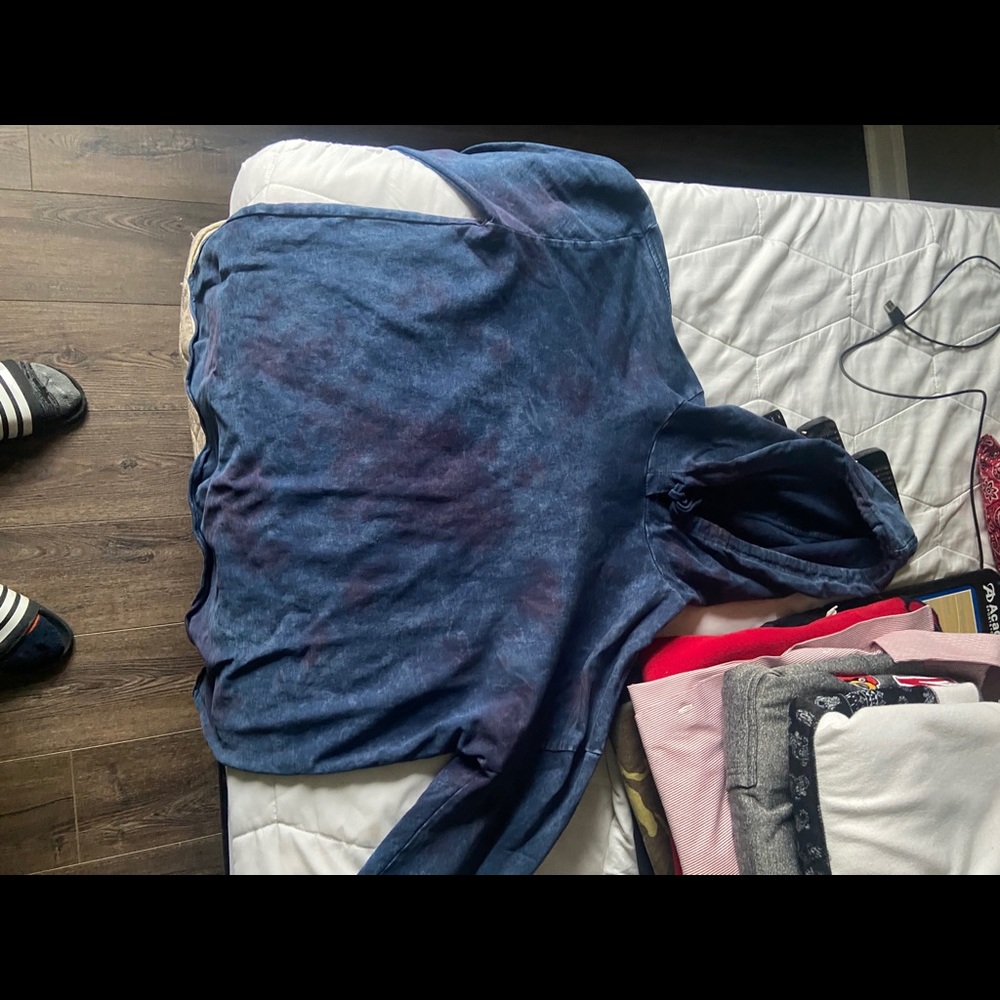 tie dye hoodie